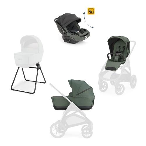 Sistema modulare senza telaio System Quattro con Darwin R-Evo APTICA XT Taiga green AA72T0TGG