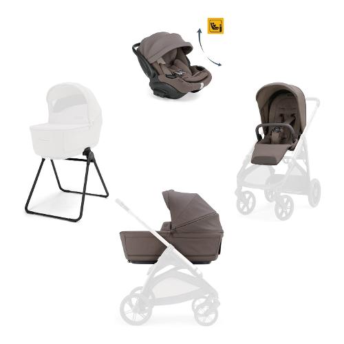 Sistema modulare senza telaio System Quattro con Darwin R-Evo APTICA Essence mokka AA62T0ESM