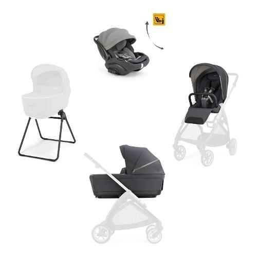 Sistema modulare senza telaio System Quattro con Darwin R-Evo ELECTA Garage grey AA52T0GRG