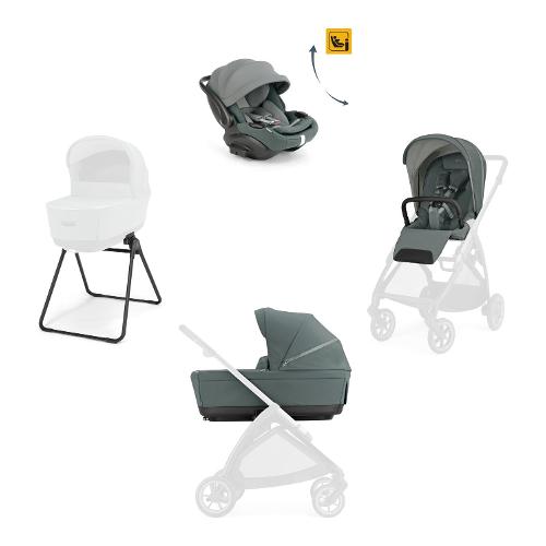 Sistema modulare senza telaio System Quattro con Darwin R-Evo ELECTA Studio grey AA52T0SDG