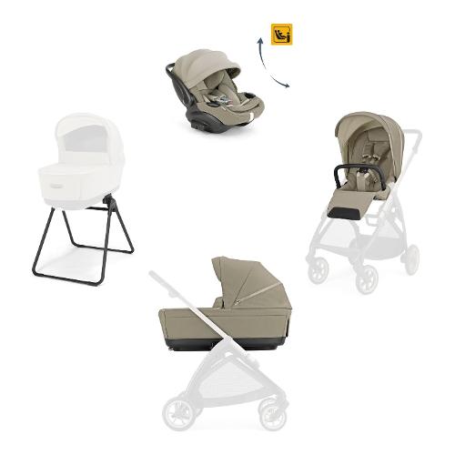 Sistema modulare senza telaio System Quattro con Darwin R-Evo ELECTA Hangar beige AA52T0HGB