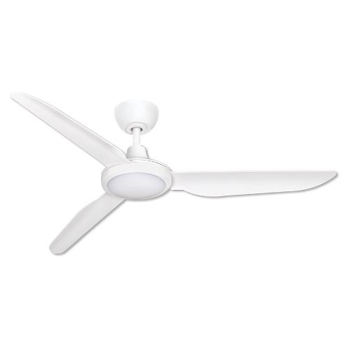Ventilatore soffitto con luce White (1 luce - 1750 Lumen - 18 W - Bianco CCT) (122x31cm) 7155B IR