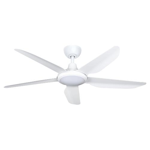 Ventilatore soffitto con luce White (1 luce - 1750 Lumen - 18 W - Bianco CCT) (132x31cm) 7157B IR