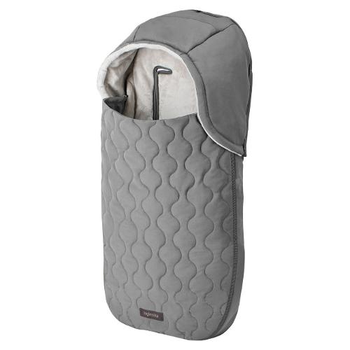 Sacco invernale Footmuff per culle e seggiolini (0-6m) (76x40cm) NEWBORN Uni grey A099T2UGY