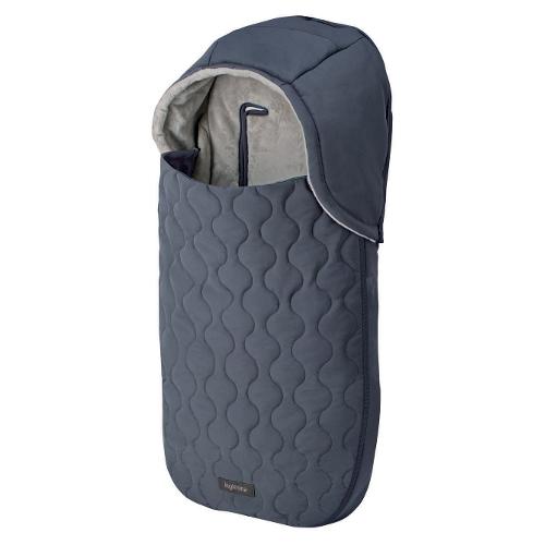 Sacco invernale Footmuff per culle e seggiolini (0-6m) (76x40cm) NEWBORN Blue A099T2BLU