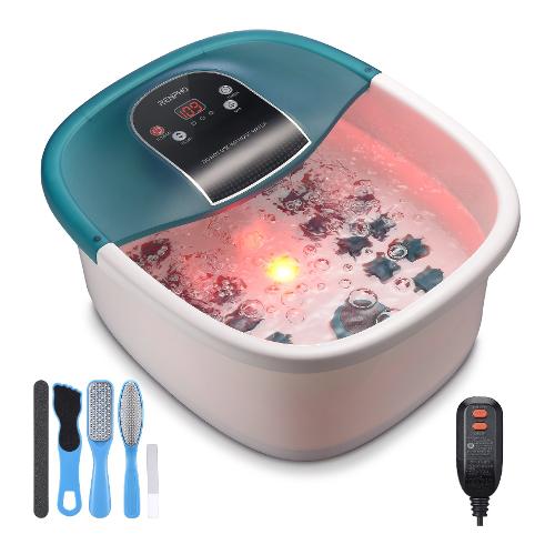 Massaggiatore plantare Foot Spa Massager White e Green PEU R X002 GN