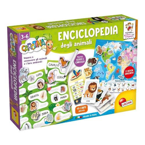 Gioco educativo Enciclopedia degli animali 3-6a CAROTINA 113774