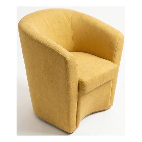 LUNA Poltrona Ocra Roma14