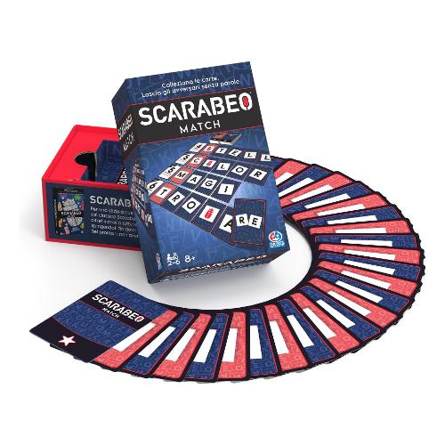 Carte gioco EDITRICE GIOCHI Scarabeo Match 6074832
