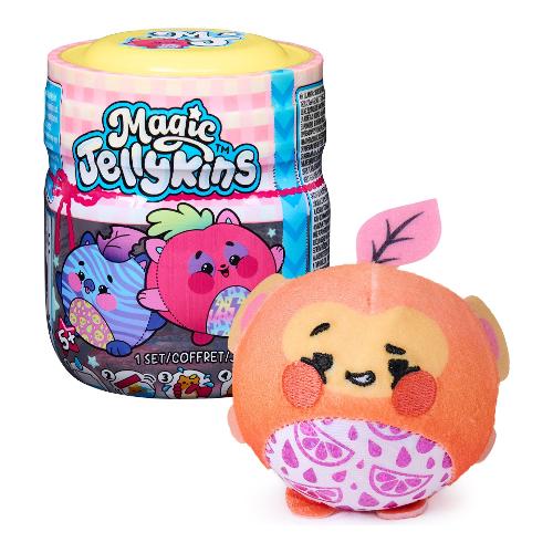 Peluche a sorpresa in barattolo (7,6cm) MAGIC JELLYKINS Assortito 6072461