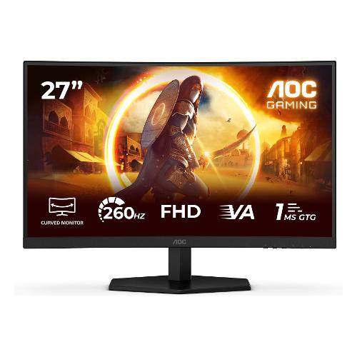 Monitor 27" ( LED 1920x1080 FULL HD 260Hz ) Curvo Black C27G42ZE