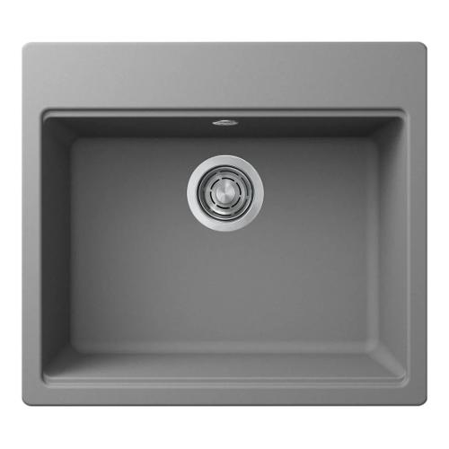 Lavello 1 vasca (57x51cm) TIME 105 Cemento Opaco LG210548