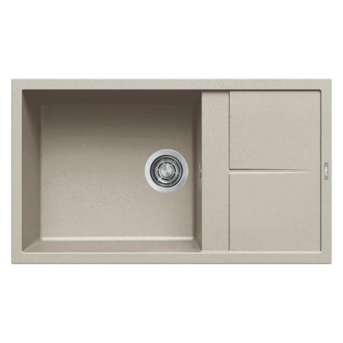 Lavello 1 vasca (86x50cm) UNICO 410 Champagne Satinato LKU41095