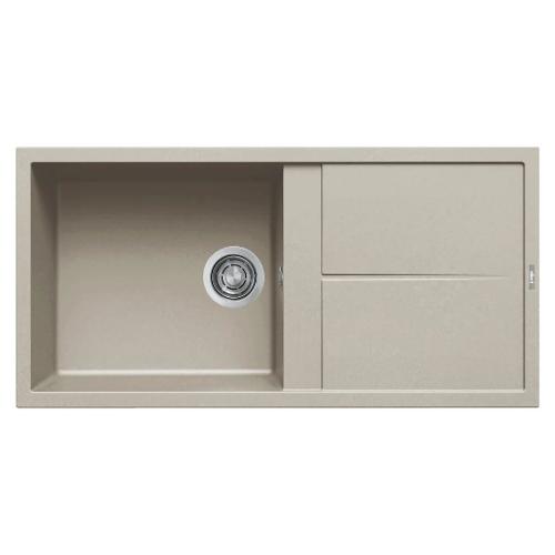 Lavello 1 vasca (100x50cm) UNICO 480 Champagne Satinato LKU48095