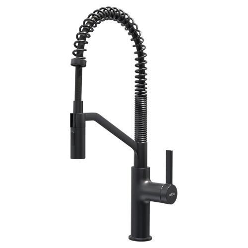 Miscelatore lavello semiprofessionale doccetta RIVER Gun metal MOKRIVGM