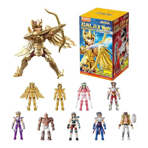 Figura Galaxy V.01 The Legacy of Sagittarius!! CAVALIERI DELLO ZODIACO 10a+ Assortito BLK75001