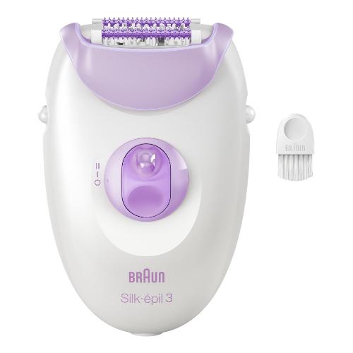 Epilatore SILK EPIL 3 Bianco e Viola SE3 000