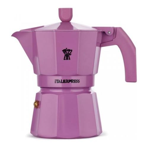 Caffettiera Alluminio 3 Tazze ITALEXPRESS Magenta 1361V