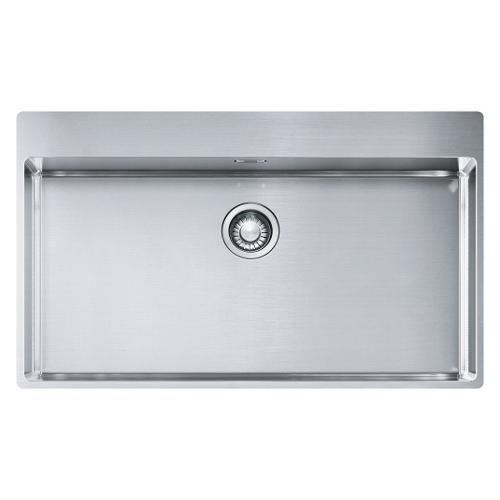 Lavello 1 vasca (86x51cm) Bxx 210 83 BOX Inox Spazzolato 127 0751 919
