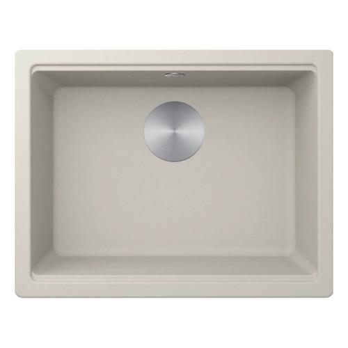 Lavello 1 vasca (55x43,5cm) TIME UM 105 Bianco soft Opaco LG210539BSO