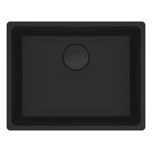Lavello 1 vasca (55,3x43,3cm) Mrg 110 52 MARIS Black matt Opaco 125 0686 715