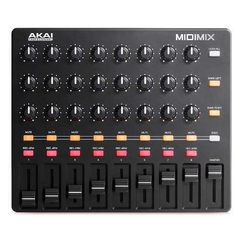 Mixer disc jockey MIDIMIX Black e Red MIDIMIX