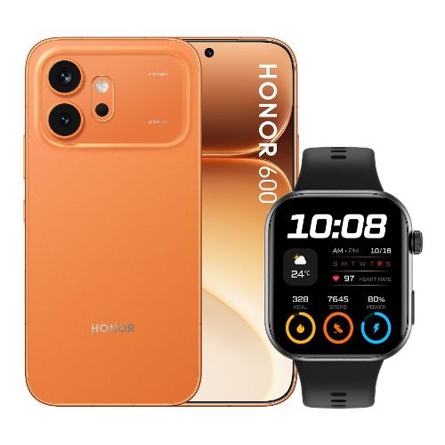 Smartphone 6,57" 600 Bundle Choice Watch 2i 5G Orange ( 256GB Ram 8GB 6400 mAh ) BNDH600O2IB256
