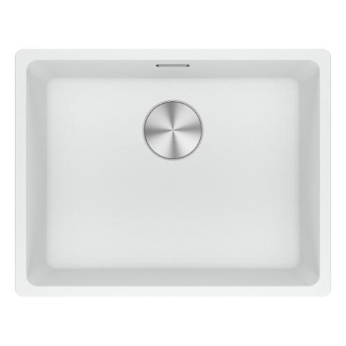 Lavello 1 vasca (53,3x43,3cm) Mrg 110 52 MARIS Bianco Opaco 125 0686 719