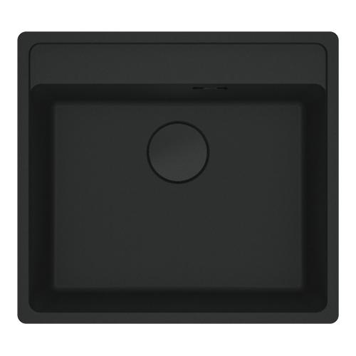 Lavello 1 vasca (56x51cm) Mrg 610 52 tl MARIS Black matt Opaco 114 0661 642