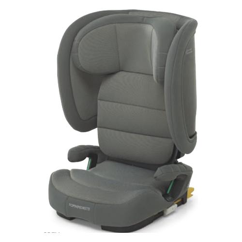 Seggiolino auto I-Size (100-150cm) COURSE Dual Fix pieghevole Grey 9700411302