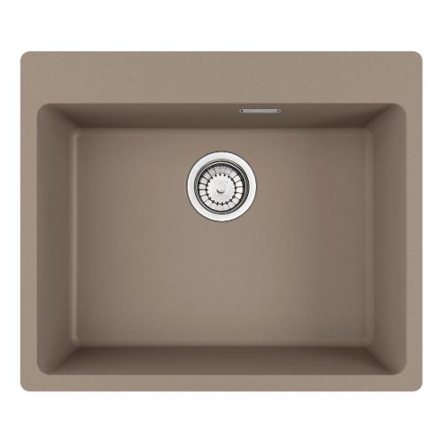 Lavello 1 vasca (59x50cm) Mrg 610 54 ftl MARIS Oyster Opaco 114 0661 701