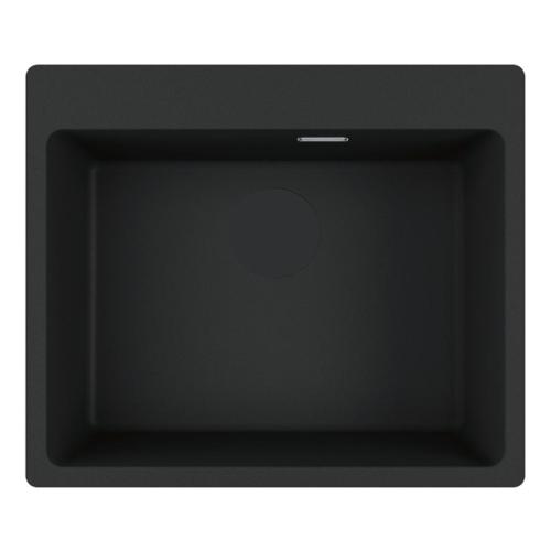 Lavello 1 vasca (59x50cm) Mrg 610 54 ftl MARIS Black matt Opaco 114 0661 699