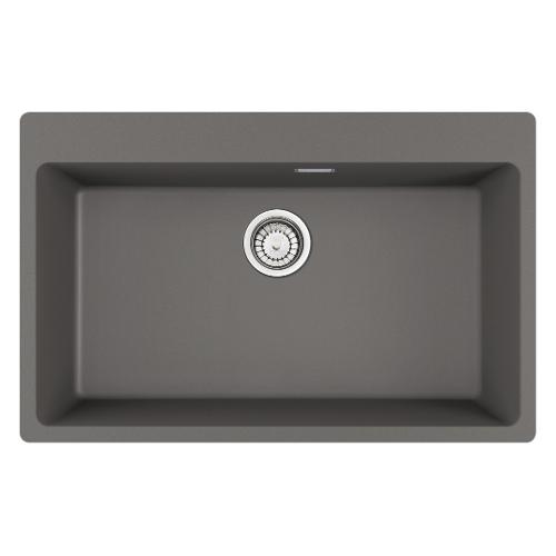 Lavello 1 vasca (78x50cm) Mrg 610 73 ftl MARIS Stone grey Opaco 114 0661 710