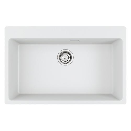 Lavello 1 vasca (78x50cm) Mrg 610 73 ftl MARIS Bianco Opaco 114 0661 706