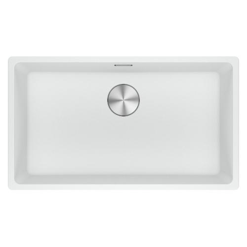 Lavello 1 vasca (75,3x43,3cm) Mrg 110 72 MARIS Bianco Opaco 125 0686 711