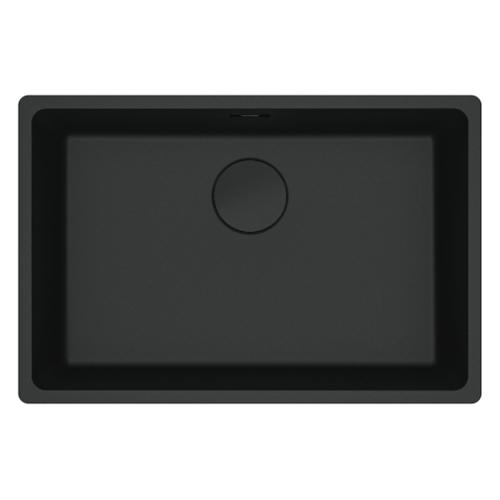 Lavello 1 vasca (65,3x43,3cm) Mrg 110 62 MARIS Black matt Opaco 125 0686 723
