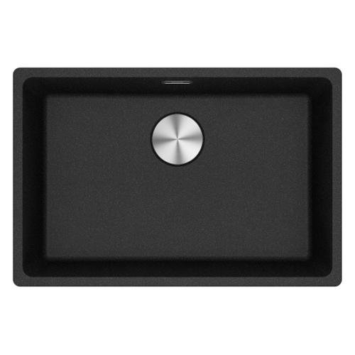 Lavello 1 vasca (65,3x43,3cm) Mrg 110 62 MARIS Nero Opaco 125 0686 724
