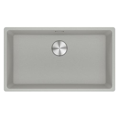 Lavello 1 vasca (75,3x43,3cm) Mrg 110 72 MARIS Alluminio Opaco 125 0686 640