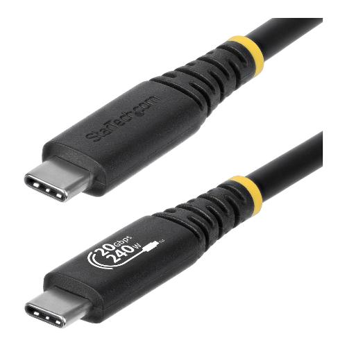 Cavo USB C 240W USB4 Black 2m CC2M20GUSB4TP