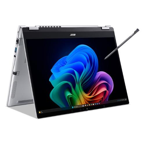 2 in 1 Notebook 14" TRAVELMATE P4 SPIN TMP414RN 56 TCO 56CL ( Intel Core Ultra 5 322 16GB 512GB ) Silver NX BVRET 001