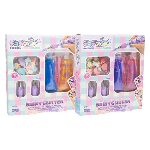 Set Decoden Kawaii Master Shiny Glitter MOMOMI Assortito 48524