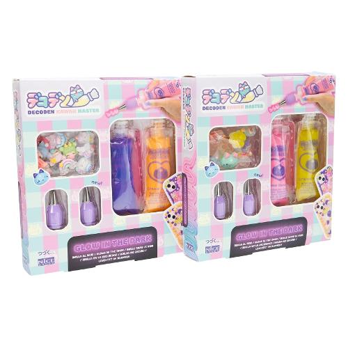 Set Decoden Kawaii Master Glow in the Dark MOMOMI Assortito 48523