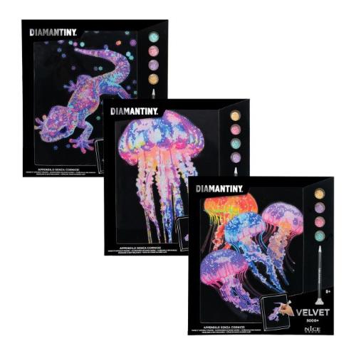 Set mosaico Quadro Level Up Velvet DIAMANTINY Assortito 96713