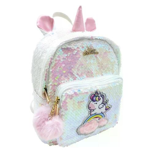 Zainetto scuola e tempo libero Dreamycor con paillettes MAGIC UNICORN 16200