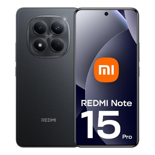 Smartphone 6,77" REDMI NOTE 15 PRO 4G Lte Black ( 512GB Ram 12GB 6500 mAh ) MZB0LYJEU