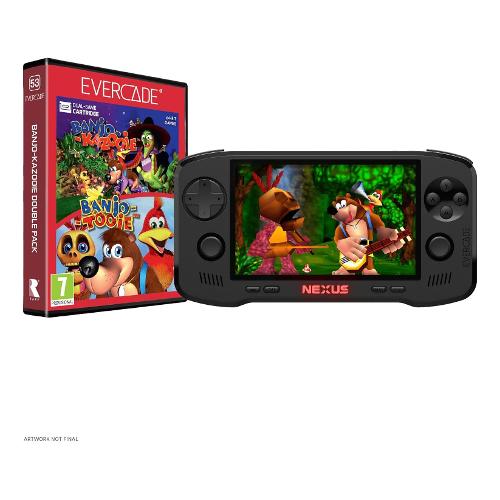 Console vintage NEXUS Banjo Kazooie Double Pack Bundle (Ricaricabile) Black 1199458