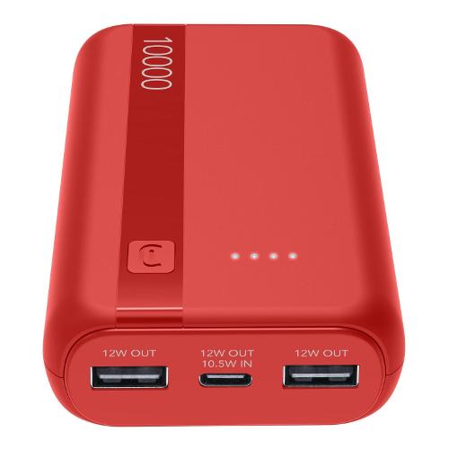 Power bank 10000 mAh Power Delivery ESSENTIAL Red PBENTRYCOL10000R