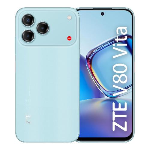 Smartphone 6,75" BLADE V80 VITA 4G Lte Celadon cyan ( 256GB Ram 4GB 5000 mAh ) V80VITA256CYN