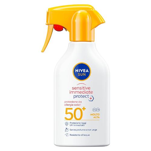 Crema solare spray Sensitive Immediate Protect Spf 50 (250ml) SUN