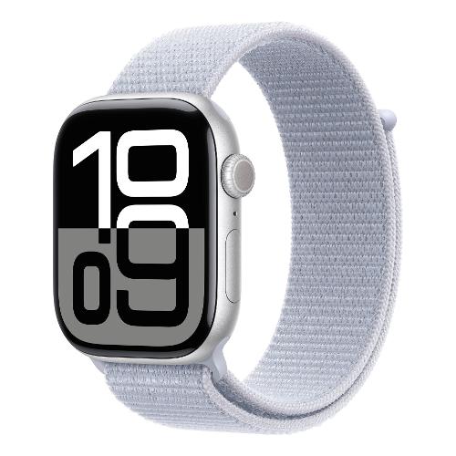 Smartwatch ( OLED ) WATCH SERIES 10 Alluminio GPS Sport Loop Silver 46 mm MWWN3QL A